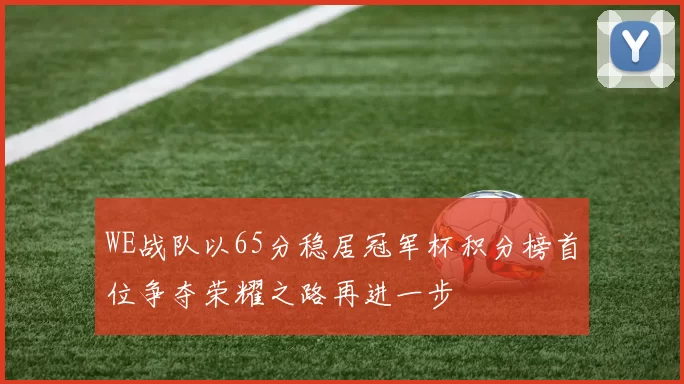 WE战队以65分稳居冠军杯积分榜首位争夺荣耀之路再进一步